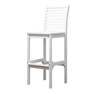 Emilio Wood Bar Table and Chair Dining Set