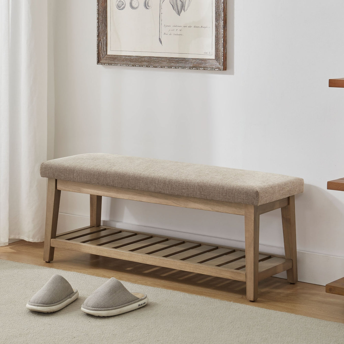 Entryway Shoe Bench Storage Bench Upholstered Bench