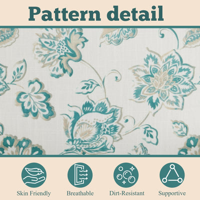 Erommy Modern Accent Chair, High Back Armchair, Upholstered Fabric Button Single Sofa with Wooden Legs for Living Room