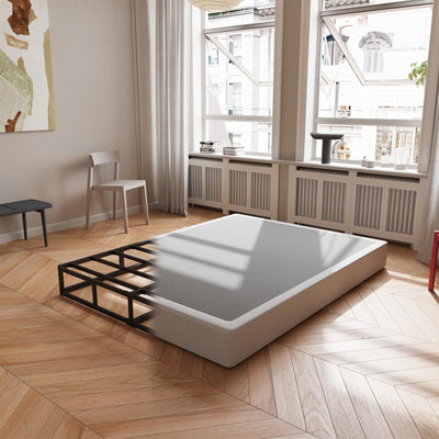 5 Inch Low Profile Metal Spring, Heavy Duty Structure with Grey Cover