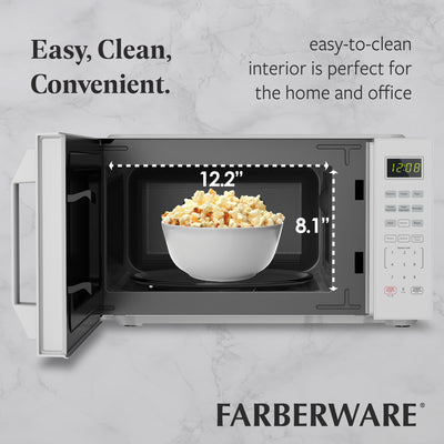 Farberware 700-Watt Compact Countertop Microwave