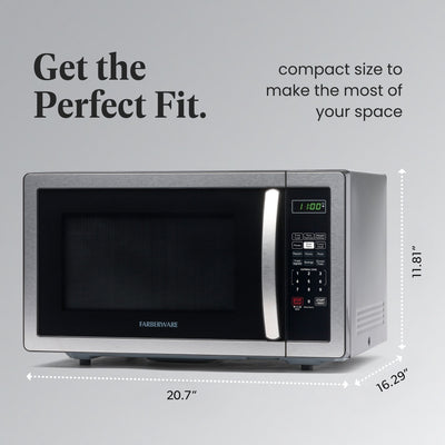Farberware Classic 1.1 Cu. Ft. 1000-Watt Microwave Oven