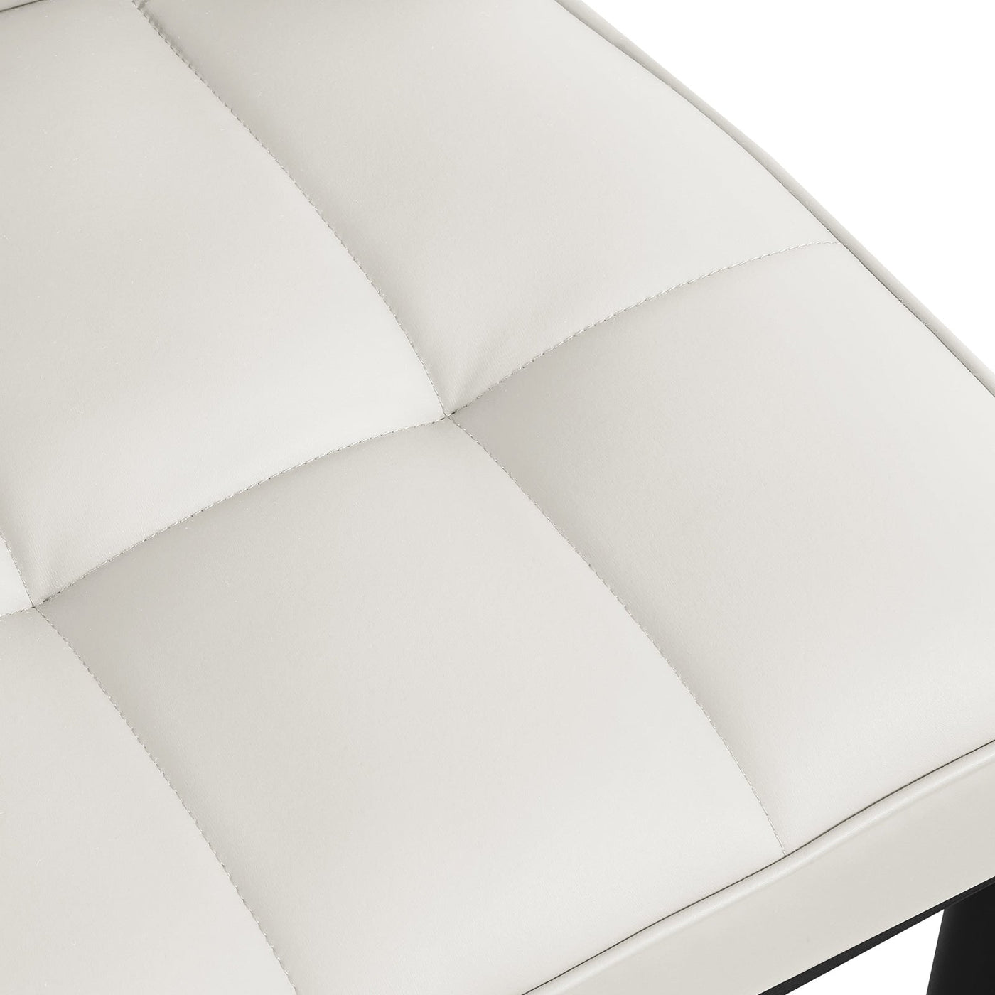 Faux Leather Upholstered Dining Chairs Set of 2/4