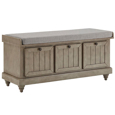 Granger Storage Bench with Linen Seat Cushion by iNSPIRE Q Classic