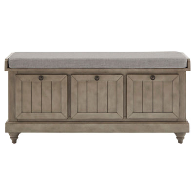 Granger Storage Bench with Linen Seat Cushion by iNSPIRE Q Classic