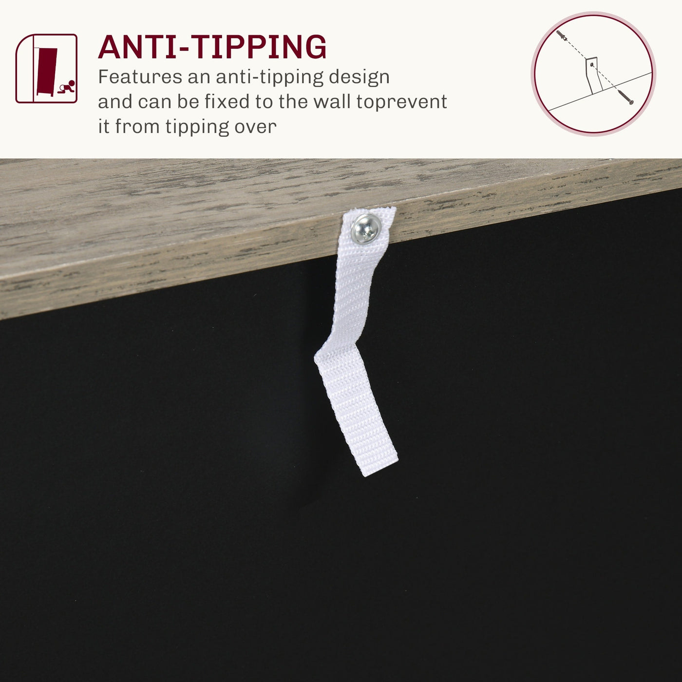 HOMCOM 32 Farmhouse Barn Door Style Sideboard Cabinet,Buffet Storage Cabinet Coffee Bar for Living Room or Entryway