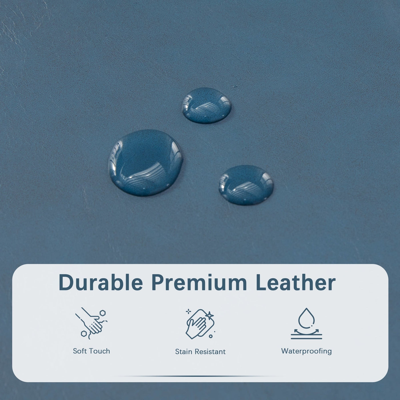 50.3 x 17.50 x 18 Upholstered Rectangular Storage Ottoman-Faux Leather