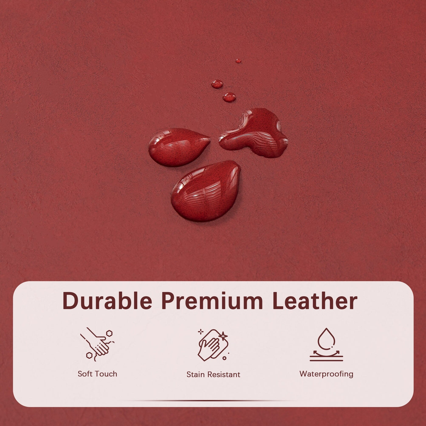 50.3 x 17.50 x 18 Upholstered Rectangular Storage Ottoman-Faux Leather