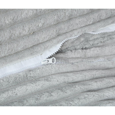 Harmonia 109 W Oversized Corduroy Sofa Bed, Deep Seat Double Lounge Chaise with 4 Pillows