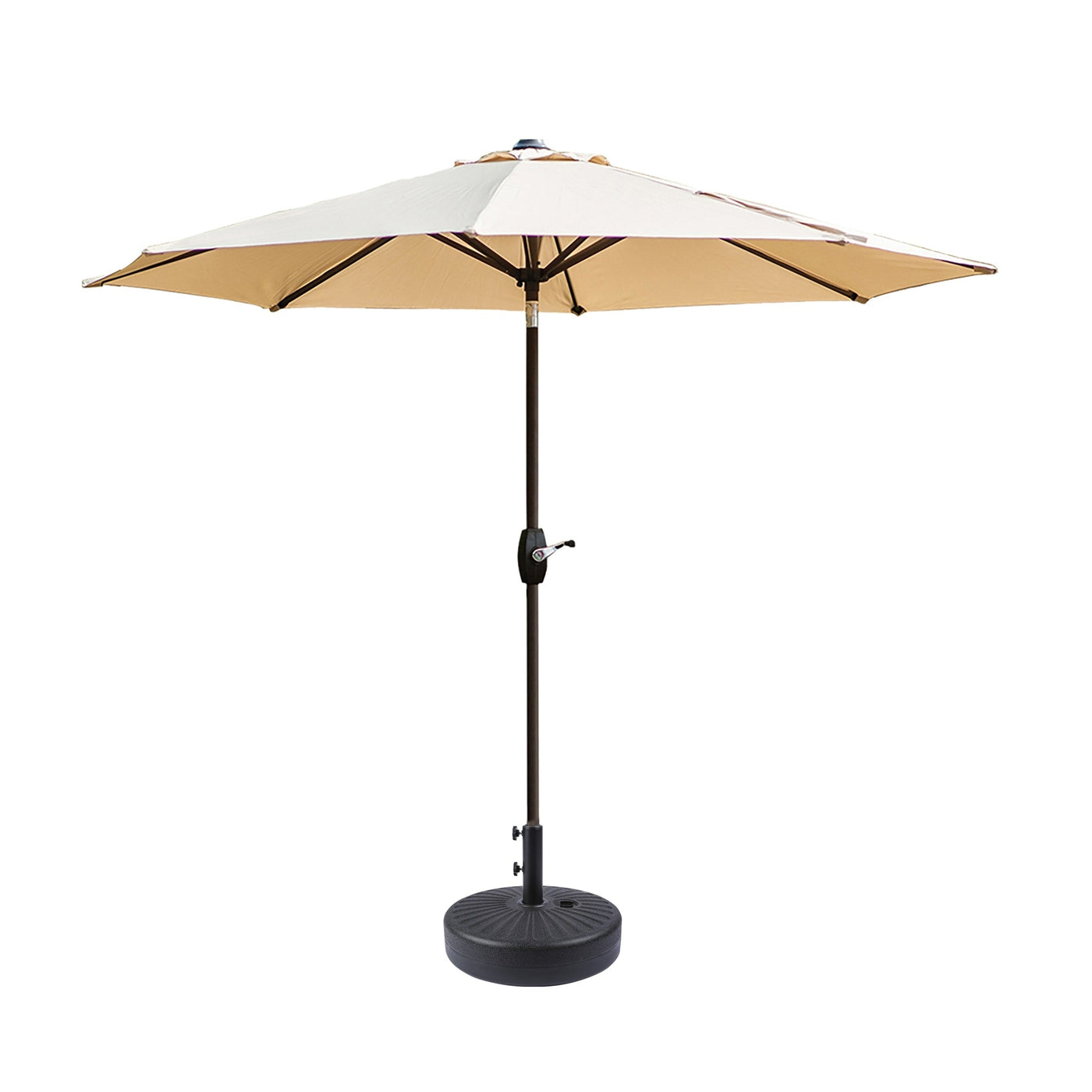 Holme 9-foot Patio Umbrella and Base Stand