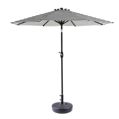Holme 9-foot Patio Umbrella and Base Stand