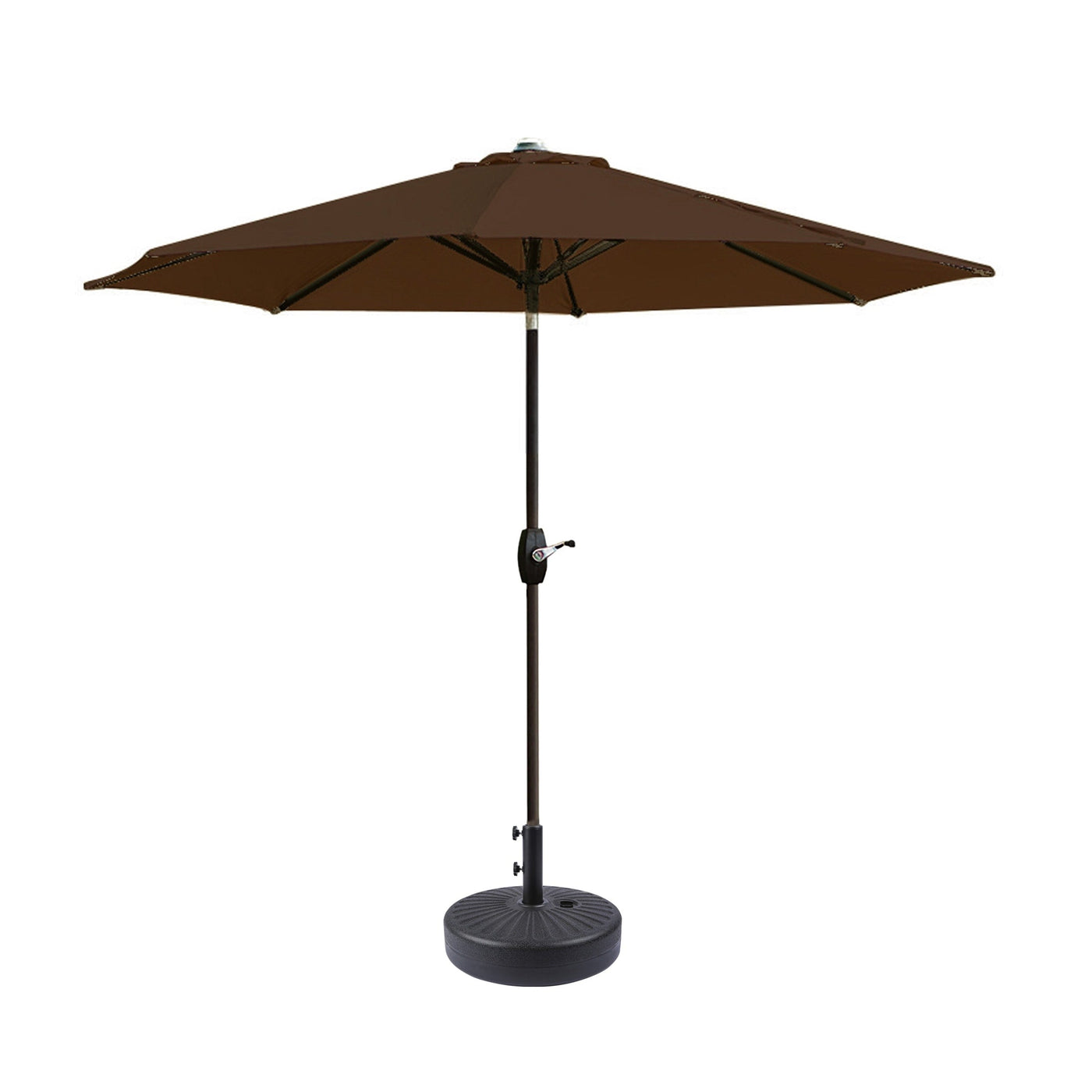 Holme 9-foot Patio Umbrella and Base Stand