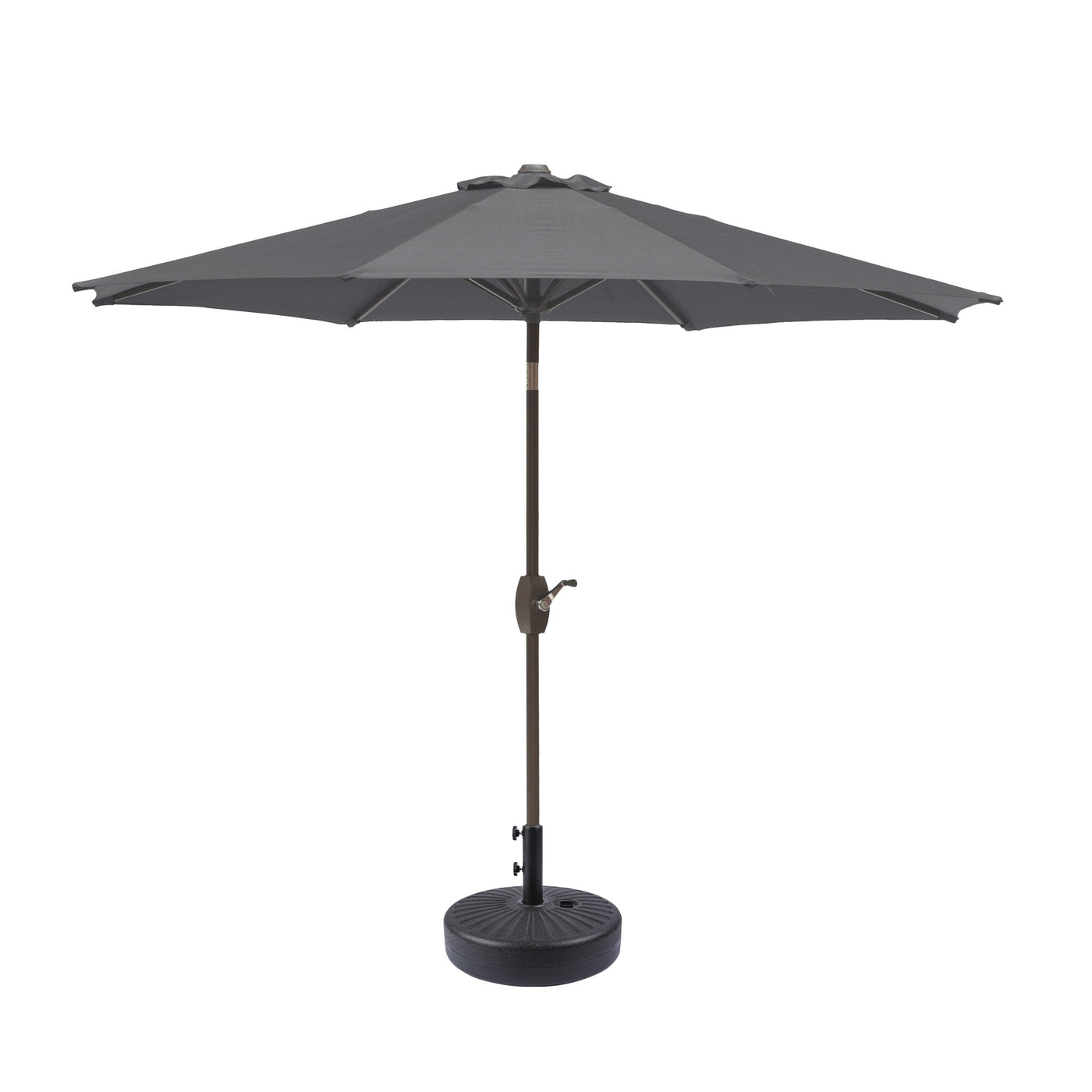 Holme 9-foot Patio Umbrella and Base Stand