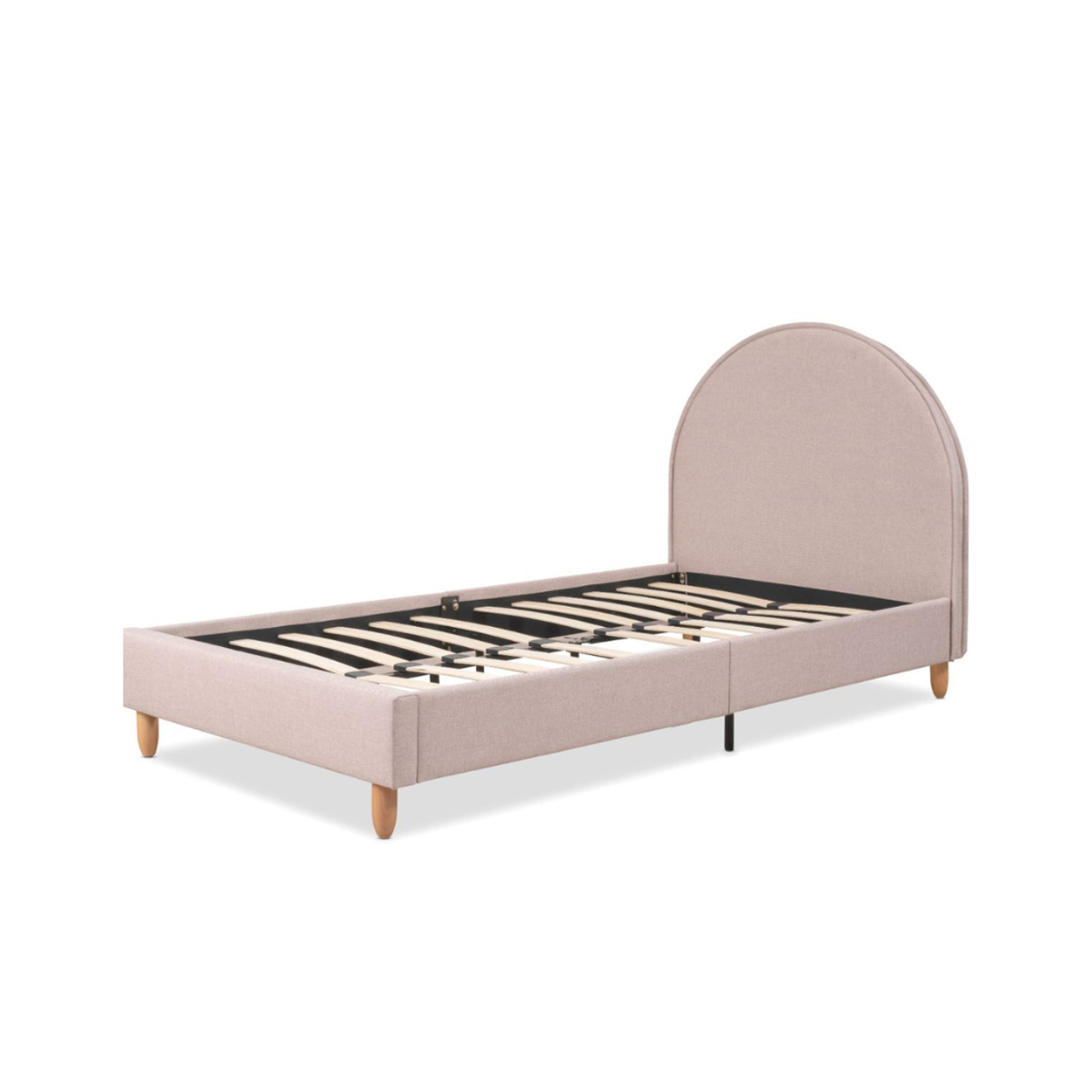 Imogen Single Bed - Dusty Pink