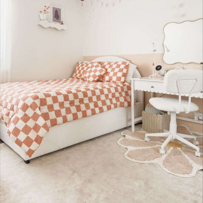 Maisie Scalloped Desk - White