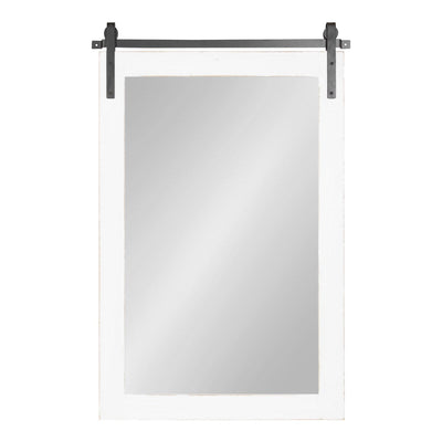 Kate and Laurel Cates Rustic Rectangular Wall Mirror
