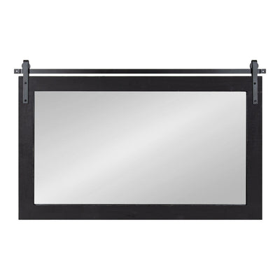Kate and Laurel Cates Rustic Rectangular Wall Mirror