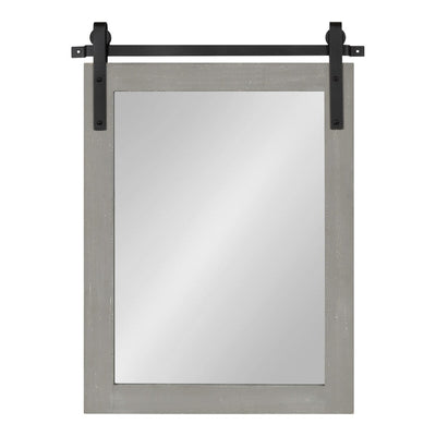 Kate and Laurel Cates Rustic Rectangular Wall Mirror
