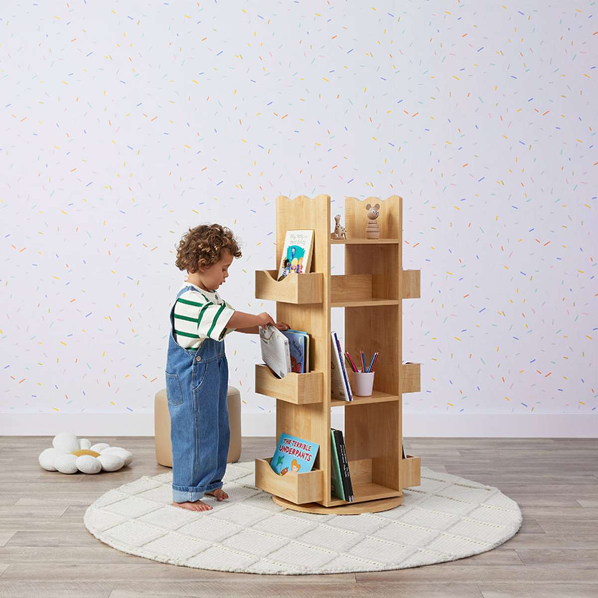 Theo Rotating Bookshelf
