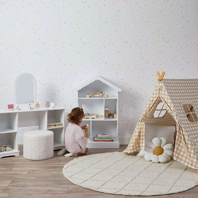 Scalloped Dollhouse Bookshelf