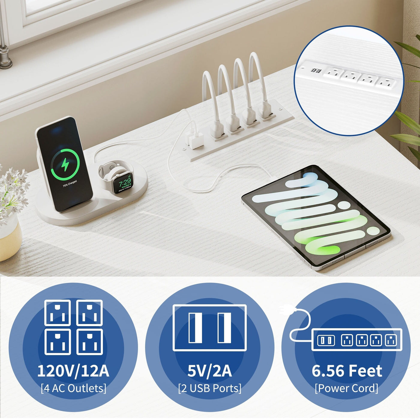 Moasis L Shaped Gaming Desk 59-Inch Computer Corner Desk with Monitor Stand