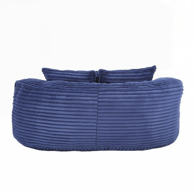 Lazy Sofa Durable Comfort Lounger High Back Bean Bag Chair Couch for Adults and Kids - 2 Seat