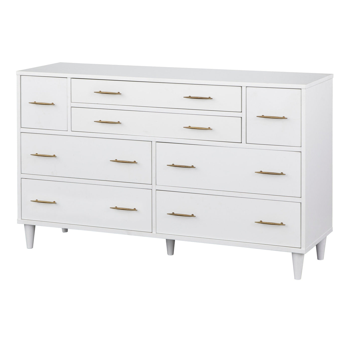Lifestorey Ana 8-Drawer Mid-Century Modern Dresser