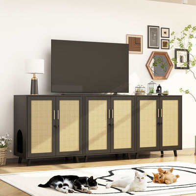 Litter Box Enclosure Cat Litter Box Furniture End Table Sofa Tbale