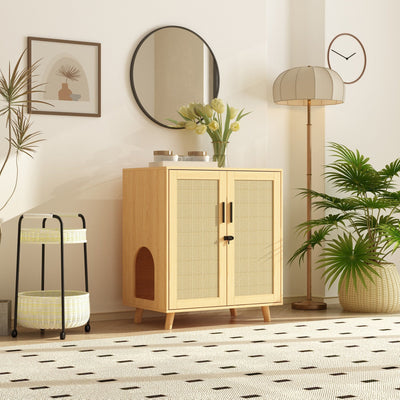 Litter Box Enclosure Cat Litter Box Furniture End Table Sofa Tbale