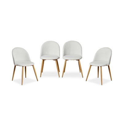 Londyn Dining Chairs - Natural Set of Four Bundle
