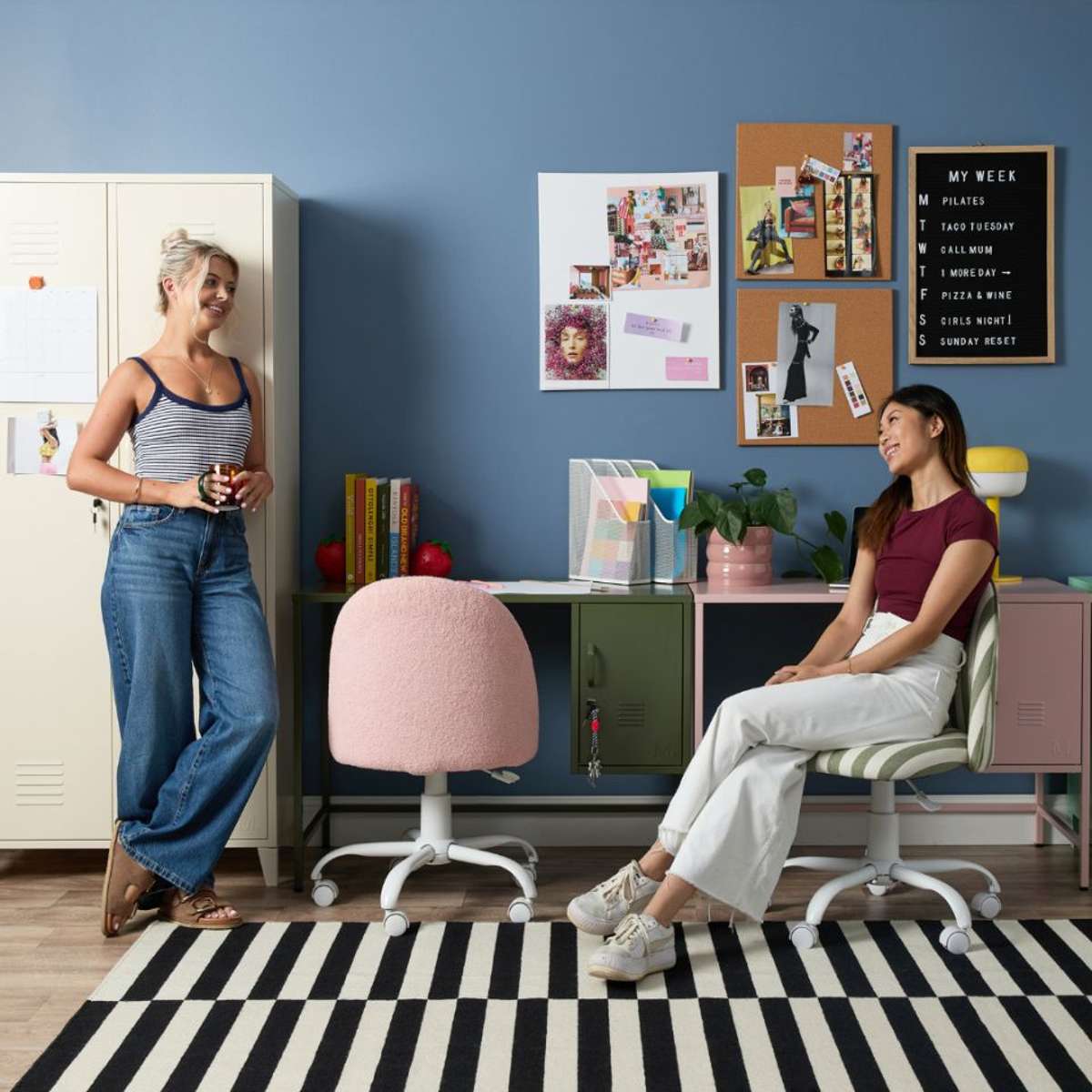 Nolan Office Chair - Pink