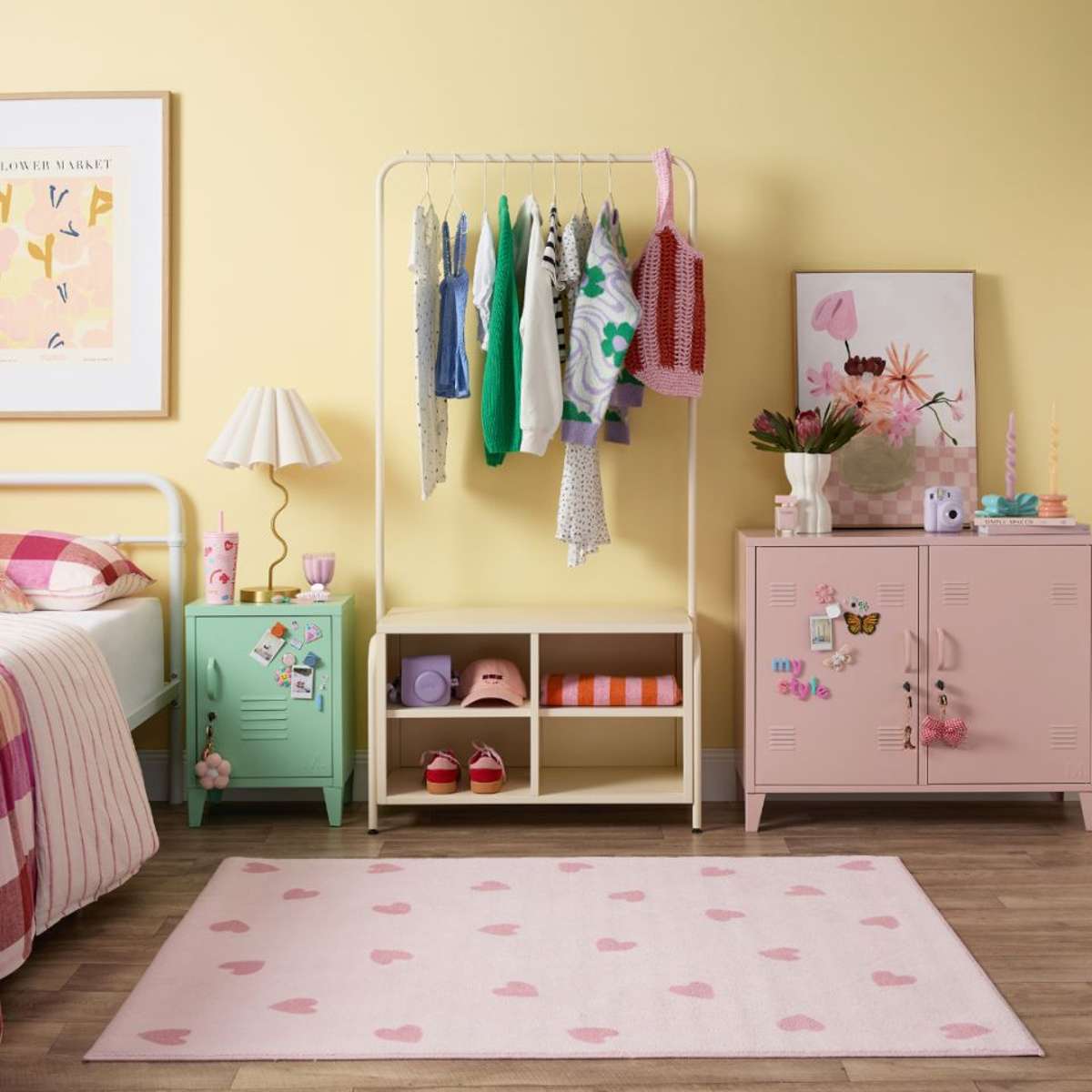 Mocka Original Locker Cabinet - Pink
