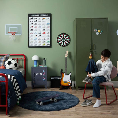 Mocka Original Locker Bedside - Steele