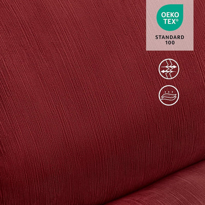 MCombo Oversized Dual Motor Armless Power Rocker Recliner Chair, Zeroarms Recliner Perfect for Living Room Fabric PR607