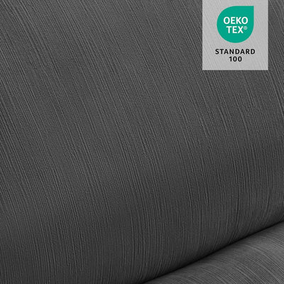 MCombo Zero Wall-Hugger Power Recliner Chair with Adjustable Headrest, Perfect for Small Spaces and RV, Fabric ST257