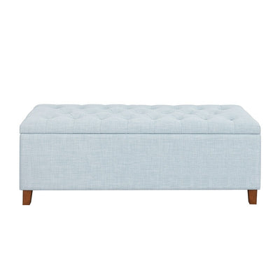 Madison Park Sasha Tufted Top Upholstered Storage Bench