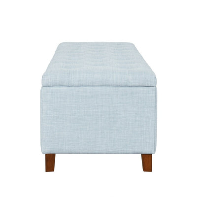 Madison Park Sasha Tufted Top Upholstered Storage Bench