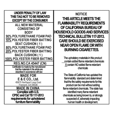 Madison Park Donohue Turned Wood Frame Armchair