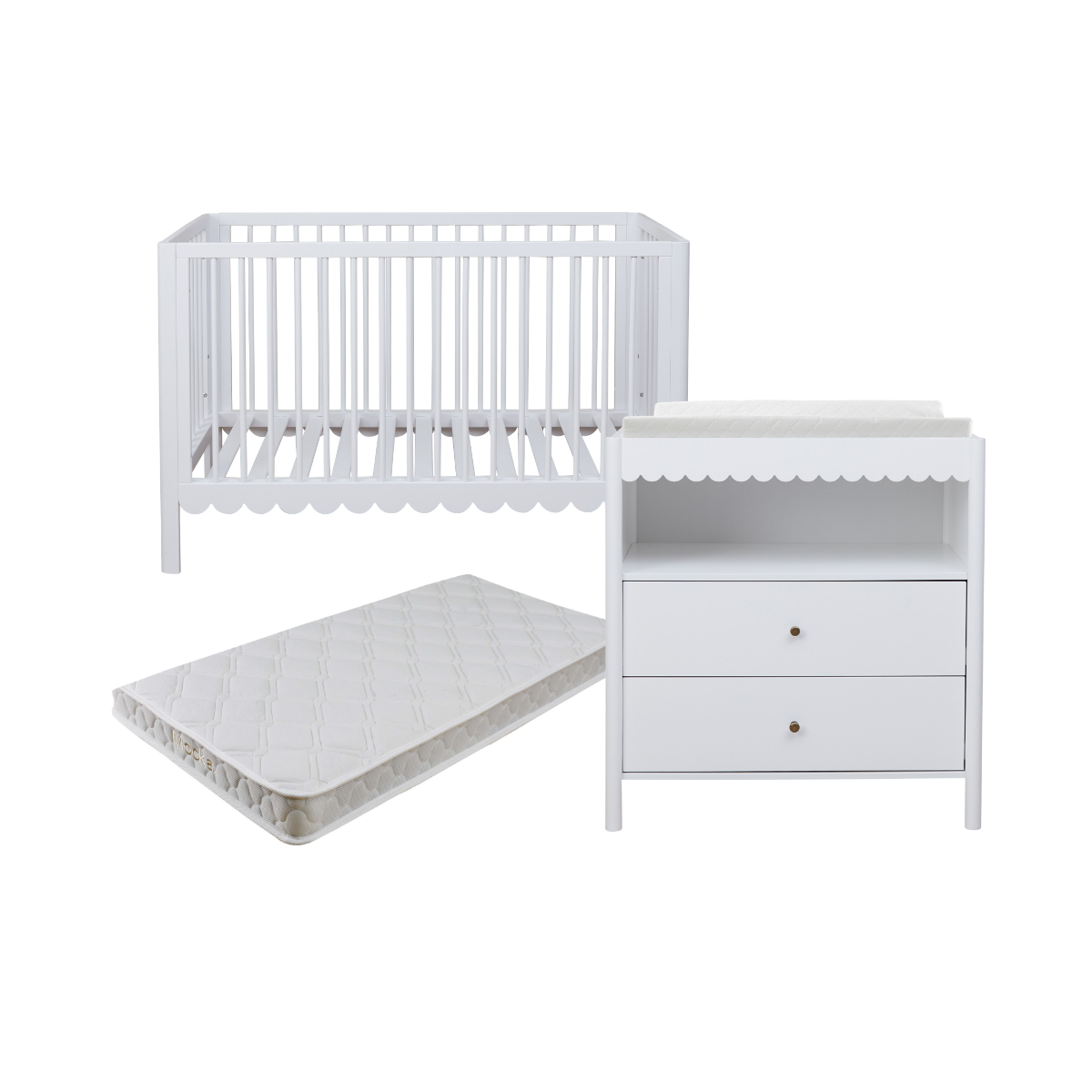 Maisie Four Piece Nursery Furniture Set