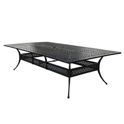 Manasquan 13-piece Gunmetal Aluminum Dining Set by Havenside Home