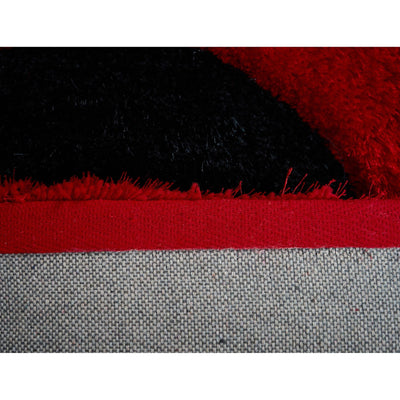Mateos Shag Abstract Designed Area Rug