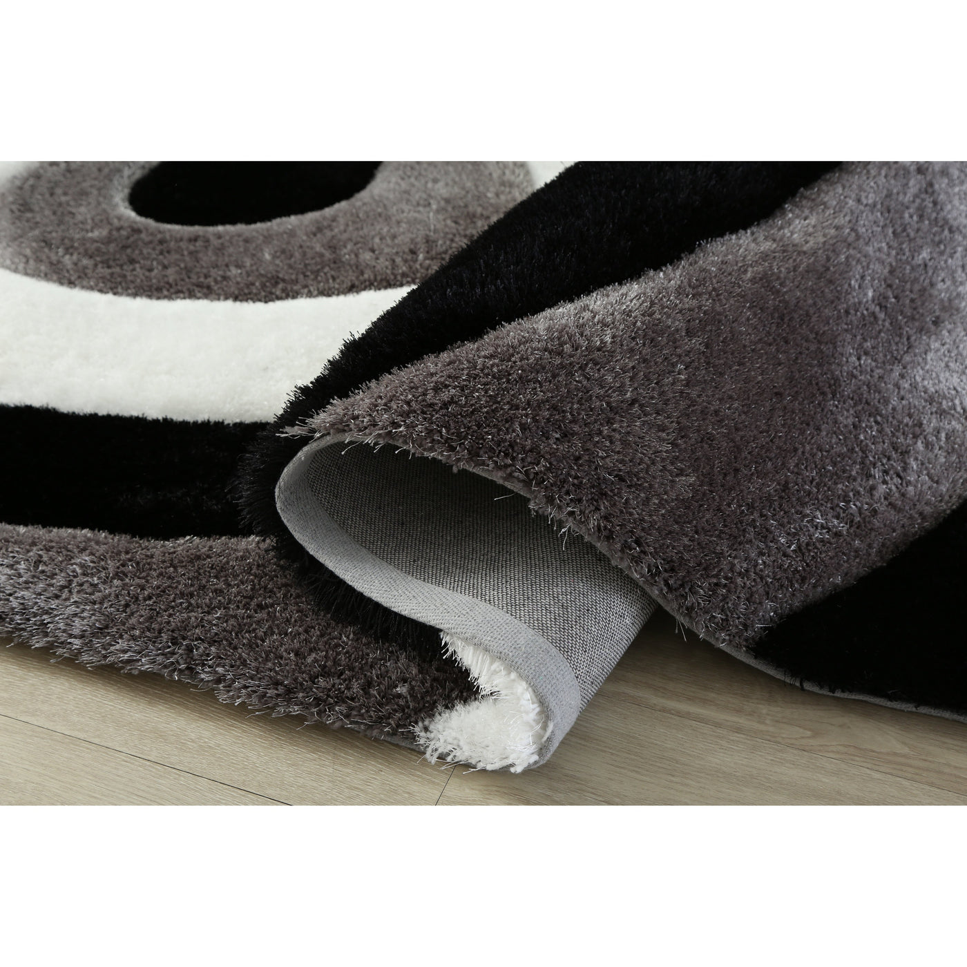 Mateos Shag Abstract Designed Area Rug