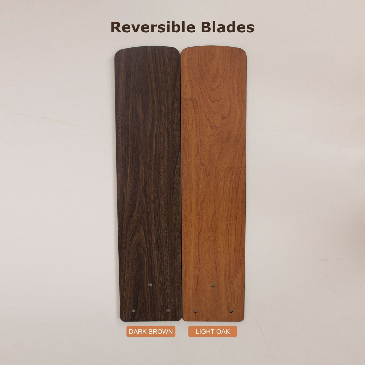 52 inch Reversible Wooden 5-Blade 3-Light Ceiling Fan with Remote