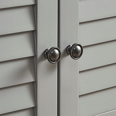 Maybelle Velvet Cushion Shutter Door Storage Bench by iNSPIRE Q Classic