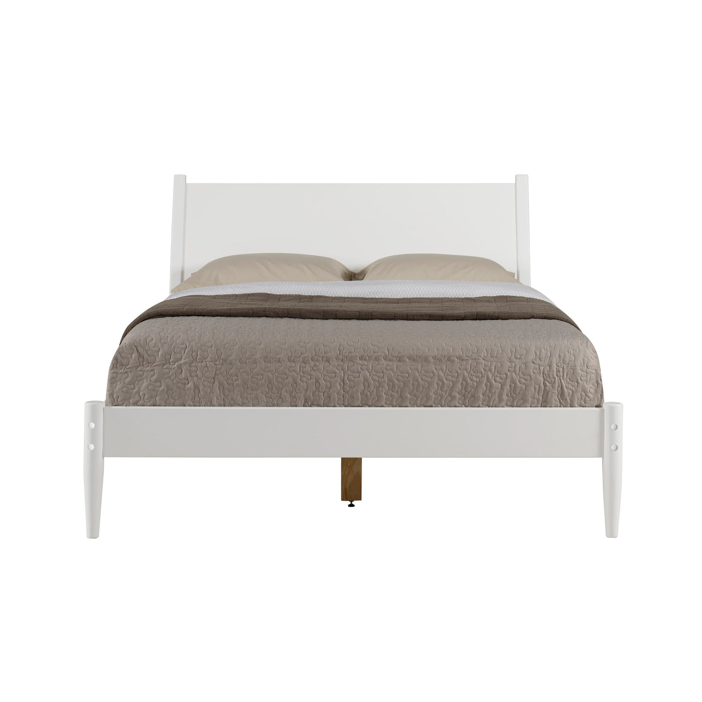 Mid-Century Panel Bed