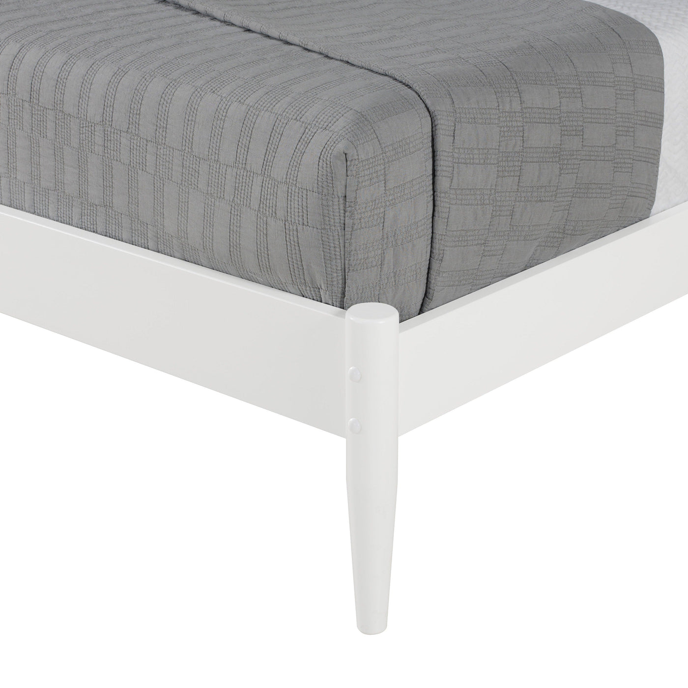 Mid-Century Panel Bed