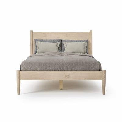 Mid-Century Panel Bed