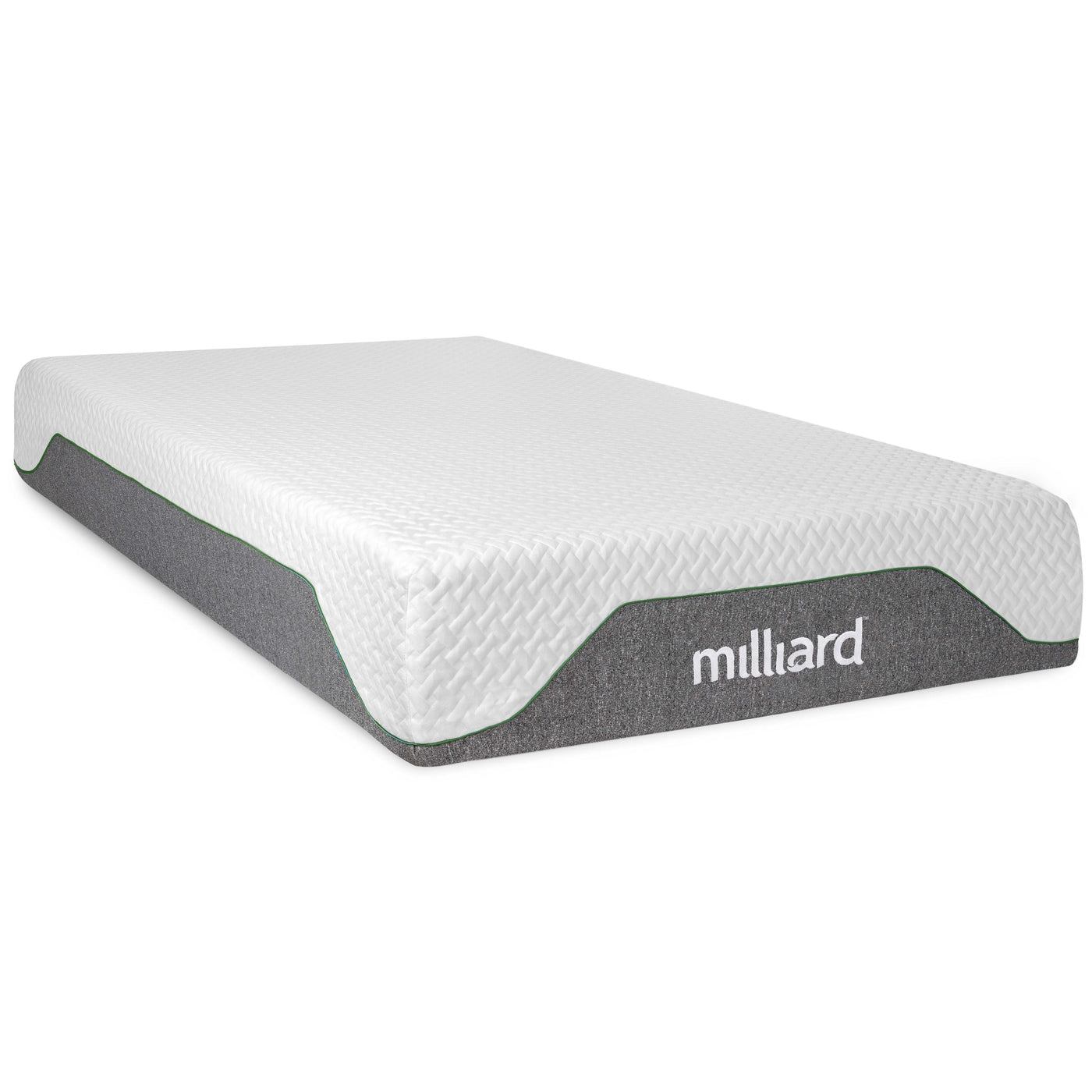 Milliard Memory Foam Mattress 10 inch Firm, Bed-in-a-Box/Pressure Relieving, Classic