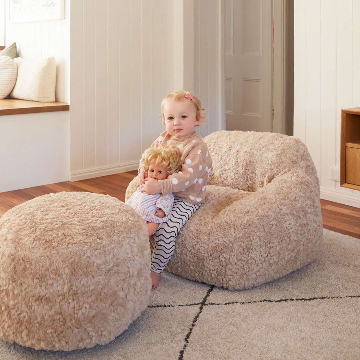 The Mini Chill Chair - Beige