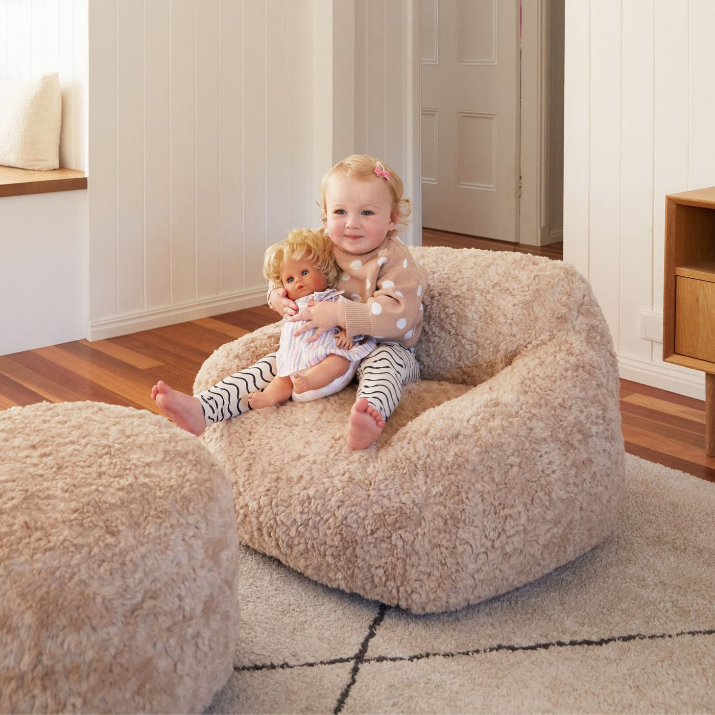 The Mini Chill Chair - Beige